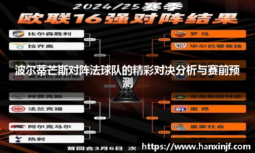 波尔蒂芒斯对阵法球队的精彩对决分析与赛前预测